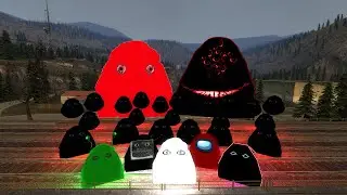 GIANT RED AND BLOD ANGRY MUNCI is After Me in GMod - Can I Escape the Madness?