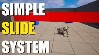 How To Make Parkour Slide In Unreal