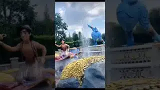 Aladdin's magic lamp Disney Resort #shorts