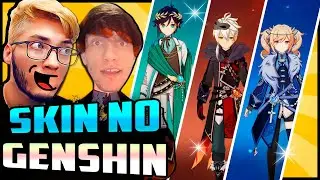 DBRAZ E LUDER PEDINDO SKIN PRA MIHOYO! X1 Ousado | Genshin Impact