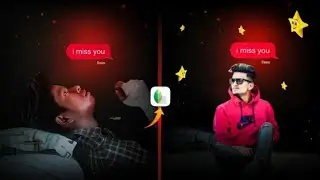 OMG  just 4 Step instagram trending   I miss you  photo editing snapseed    Snapseed photo editing48