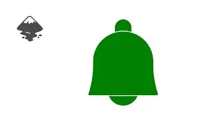 Create this simple beautiful bell icon in Inkscape