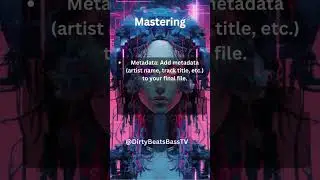 Audio mastering tips #shorts  #audio  #ableton  #flstudio  #dirtybeats #tips #learning