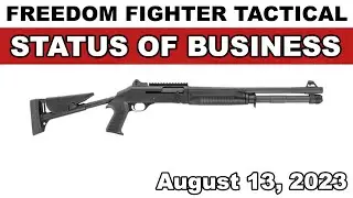 8.13.24 Latest Status of Business + Inventory for Benelli M4 / M1014 Shotguns