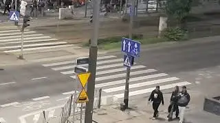 Польша, Щецин, ночь, начало первого)