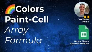 How to paint your cell with Colors function in Google Sheets