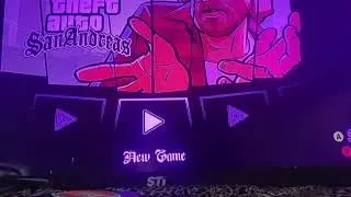 GTA San Andreas Xbox 360 Menu