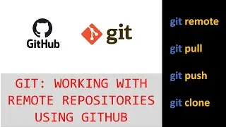 Git: Working with remote repositories using GitHub
