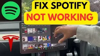 HOW TO FIX SPOTIFY NOT WORKING IN TESLA