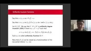 A local approach towards uniform Martin’s conjecture - Vittorio Bard (Torino)