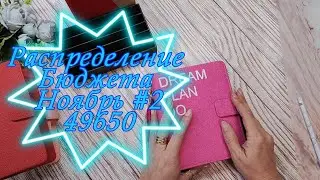 Распределение бюджета 49650/Система денежных конвертов/ Второе  распределение Ноября2023
