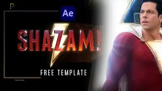 SHAZAM: Fury of the Gods Tutorial [FREE After Effects Template]