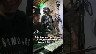 Así se Grabó Tómala de Wander Love y El Baby R 🔊🏆 #elbabyr #tomala #wanderlove #wiwa