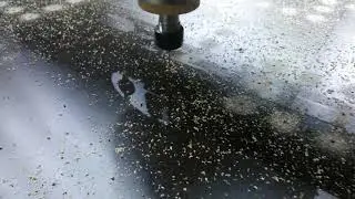 Сверловка массива отверстий