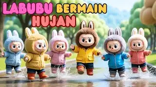 LAGU LABUBU BERMAIN HUJAN - LAGU ANAK INDONESIA #labubu #laguanakindonesia #laguedukasi