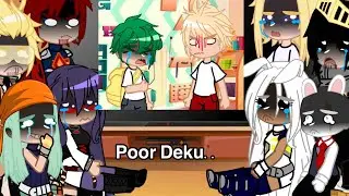 Pro heroes, LOV and Parents react to Bakugo and Deku are fighting || mha/bnha||Gacha club | Life ||