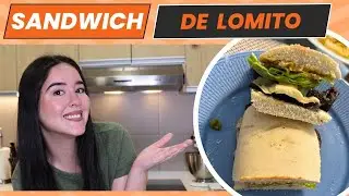 SANDWICH DE LOMITO con pocos ingredientes!