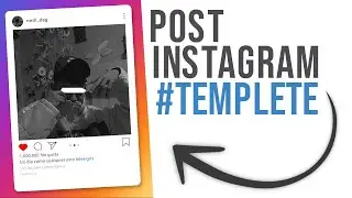 📸POST DE INSTAGRAM EDITABLE PARA PHOTOSHOP 2021 | Neill Designs