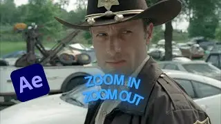 Smooth Zoom In & Out Tutorial | After Effects