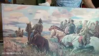 Красивый,старинный холст 👍🔥😍