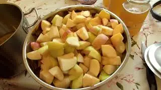 Компот из яблок и мёда
