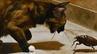 Скрытая камера! Охота на Гигантского Таракана!