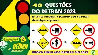 Questões da prova teorica detran 2023, prova do detran 2023, 
