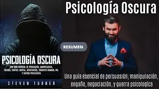 Psicología oscura Resumen Libro #psicologiaoscura