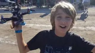 Drone Racing: My first WIN flying my Hyperlite Quad Racer
