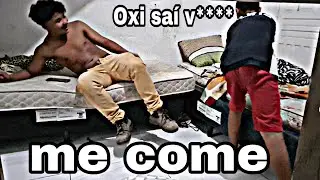 Trollei meu amigo mandando ele me comer    (Olha a reação dele)