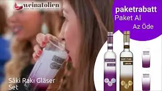 Sâki Rakı Gläser Set