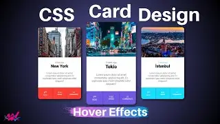 CSS Cards Making | Css Hover Effects | Html & Css | Control Earth