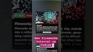 New tutorials are available every week at codiwy.com 🔥