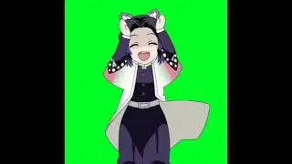 Anime Green Screen: DEMON SLAYER - Shinobu
