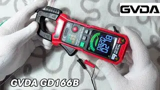 ОБЗОР: Токовые клещи GVDA GD166B