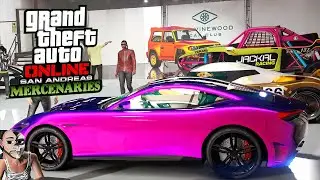 Vinewood Car Club Coming To GTA 5 Online! (San Andreas Mercenaries DLC)