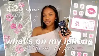 WHAT’S ON MY iPHONE 17 PRO 📱| iOS 26 + app recommendations 