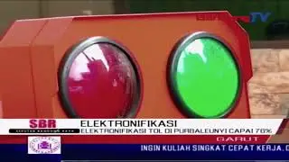 Elektronifikasi Tol Di Purbaleunyi Capai 76% | SBR | BANDUNG TV