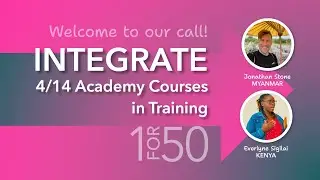 Integrate 4/14 Academy Courses in Training