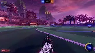 Flip reset off the ceiling