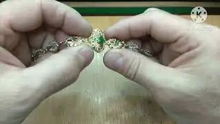 Браслет с камнями, Уменьшение длинны браслета.®️