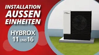 Installation alpha innotec Hybrox 11 und Hybrox 16