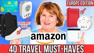 AMAZON Travel Essentials 2024 - 40 Must-Haves To Make Your Trip A Breeze!✈️