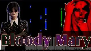 Lady Gaga Bloody Mary Piano: The Ultimate Gaga Party Drink - { WEDNESDAY }
