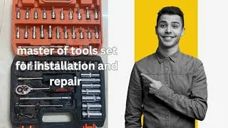 #mechanicalengineering #tools #toolbox Master of tools for installation and repair ratchet box