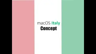 macOS Italy (Concept)