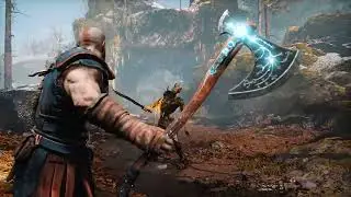 Кратос против драугров 🪓 /God of War (2018)  💥{Без урона}Сложность Бог Войны / Новая игра+