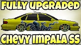 Pixel Car Racer: Fully upgraded Lowrider Chevy Impala SS build!