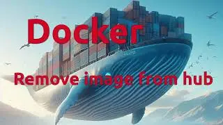 Remove image from docker hub