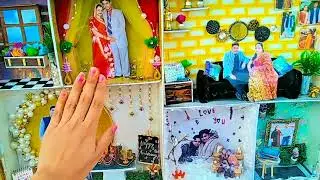 DIY 3d miniature photo frame|| Shadow box || DIY Anniversary gift 🎁